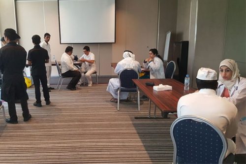 01 Free health camp at Centro Sharjah Hotel