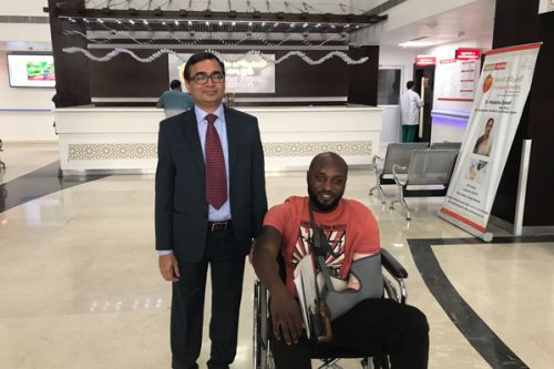 news Nigerian Patient with Severe Fracture Recovers after Emergency Surgery at Thumbay Hospital Hyderabad