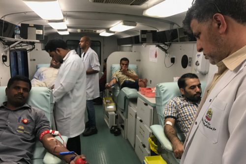 news Thumbay Hospital Conducts Blood Donation Camp in Ajman