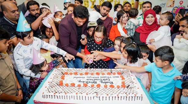 Thumbay University Hospital Marks First Birthday Extravaganza for 200 Junior Stars