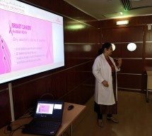 Thumbay Hospital Day Care, University City Road Muwailah-Sharjah Organized Breast Cancer Awareness Event in GECO(A part of Al Batha Group)