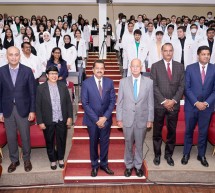 440 Students of Gulf Medical University from 47 Nationalities Pledge their Careers to Serve the Community