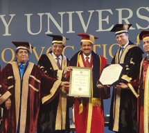 Thumbay Moideen Conferred Honorary Doctorate at Amity University Dubai’s Annual Convocation