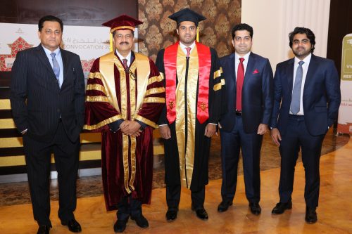 Ajman Ruler awards 204 degrees at the 14th Gulf Medical University Convocation Ceremony