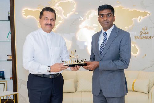 Consul-General of India His Excellency Satish Kumar Sivan visits Thumbay Medicity