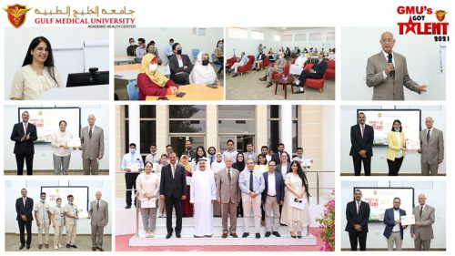 Celebrating GMU’s Got Talent 2021 @ Gulf Medical University, Ajman