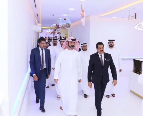 His Highness Sheikh Ammar bin Humaid Al Nuaimi Inaugurates Thumbay University Hospital at Thumbay Medicity Ajman