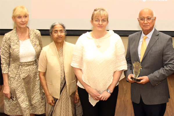 Finnish Minister of Social Affairs and Health Visits Gulf Medical University