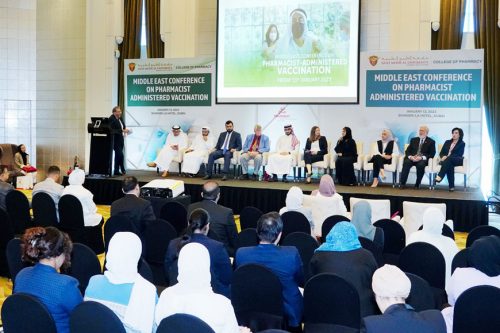 Gulf Medical University’s College of Pharmacy hosts conference to drive pharmacists-administered vaccination in the Middle East