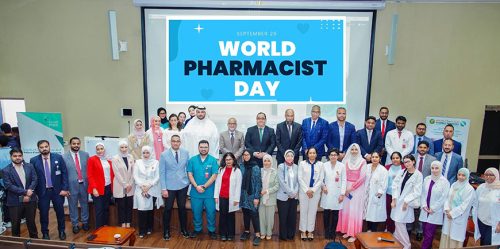 Gulf Medical University Celebrates World Pharmacists Day with Over 500 Pharmacists Discussing Global Health Needs