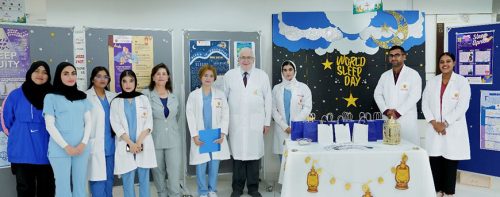 Anesthesia Technology Students of Gulf Medical University Conduct Community Engagement Work to Mark World Sleep Day 2024
