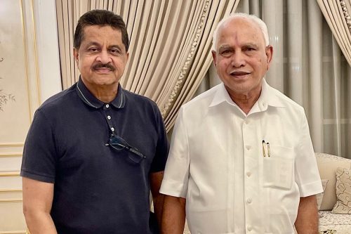Thumbay Groups Gulf Medical University is the Best Private Medical University in the region Says Sri. B.S Yediyurappa, Former Chief Minister of Karnataka, During his visit to Ajman